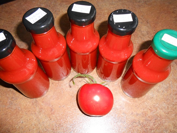 Ketchup à la main de tomates: des recettes étape par étape pour récolter l'hiver