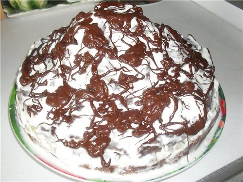 La recette de gâteau classique Grafski ruines