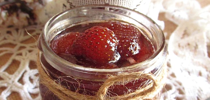 La recette des fraises dans son propre jus