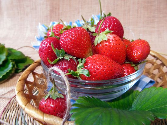 La recette des fraises dans son propre jus