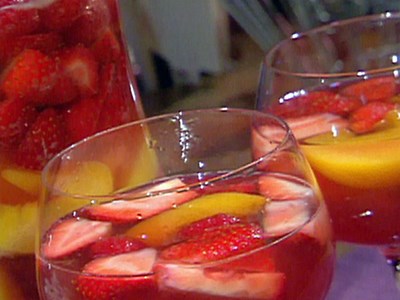 Sangria au vin rosé 