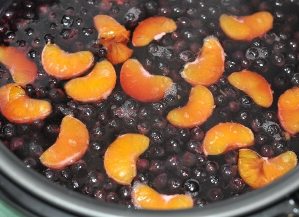 Compote de mûres d'aronia