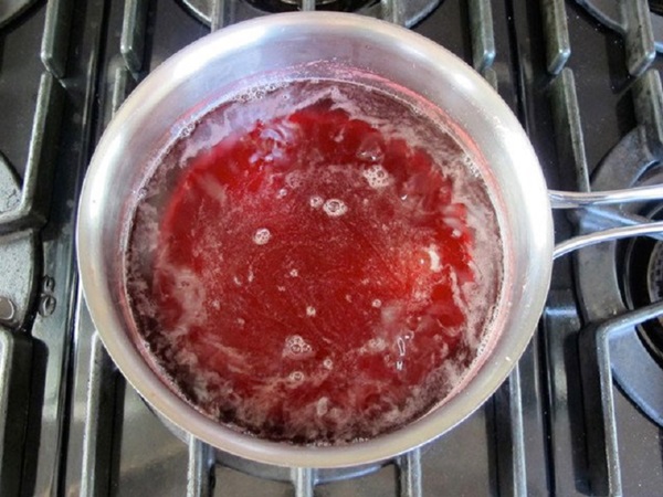 Compote de fraises pour l'hiver