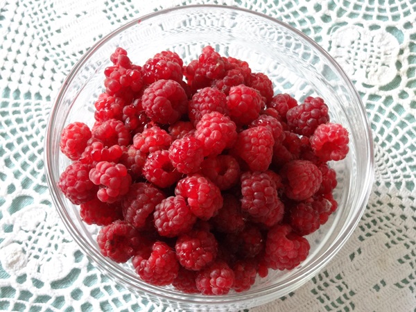 Délicieuse compote de framboises pour l'hiver