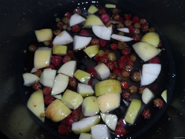 Délicieuse compote de framboises pour l'hiver