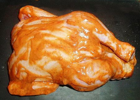 poulet graissé