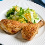 Cuisses de poulet au four