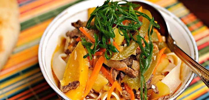 Lagman - recette en ouzbek