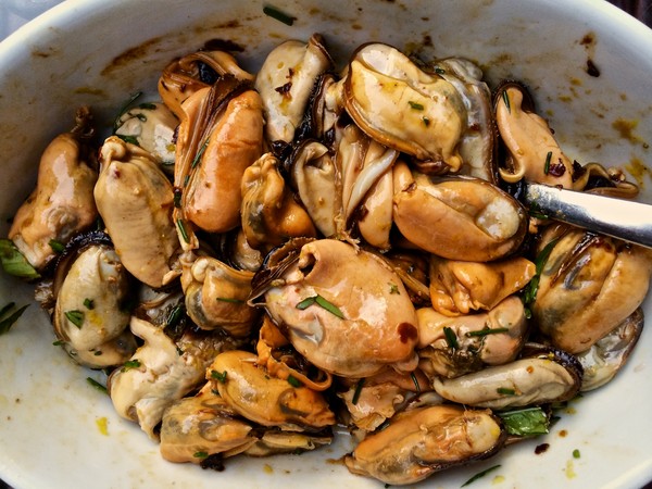 Moules marinées