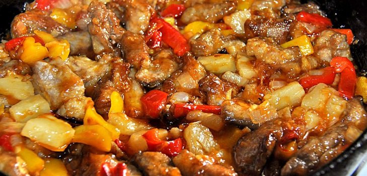 viande à l'ananas