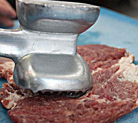 Viande inhabituelle en français