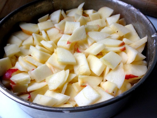 Charlotte très savoureuse aux pommes