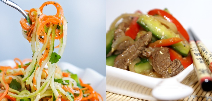 Concombres en coréen pour l'hiver - recettes avec des carottes, de la viande, sans stérilisation. Salade de concombres en coréen pour l'hiver de la cuisson rapide
