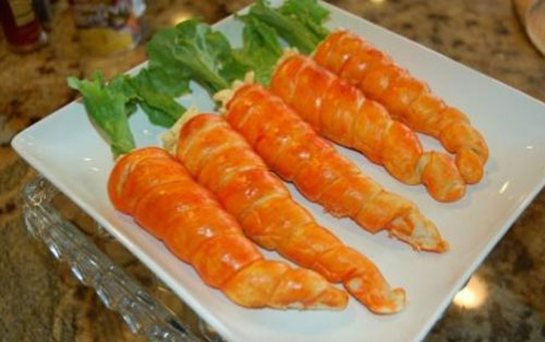 Décoration de salades pour les chèvres du Nouvel An 