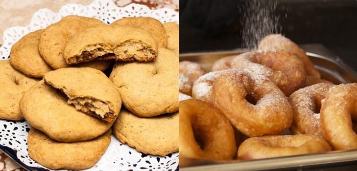 Biscuits maison sur le smaltse - un dessert délicieux pour le thé!