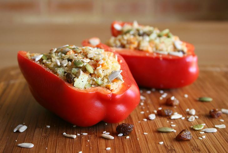 Poivre farci aux légumes, pour l'hiver - recette photo