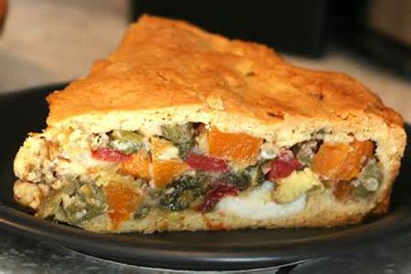 Un morceau de tarte maigre