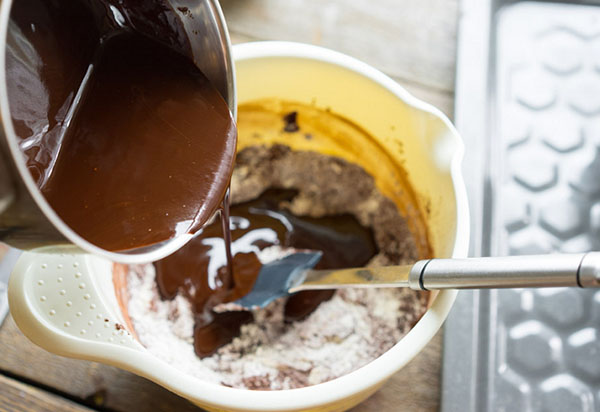Une recette simple: brownie, qui fond dans la bouche
