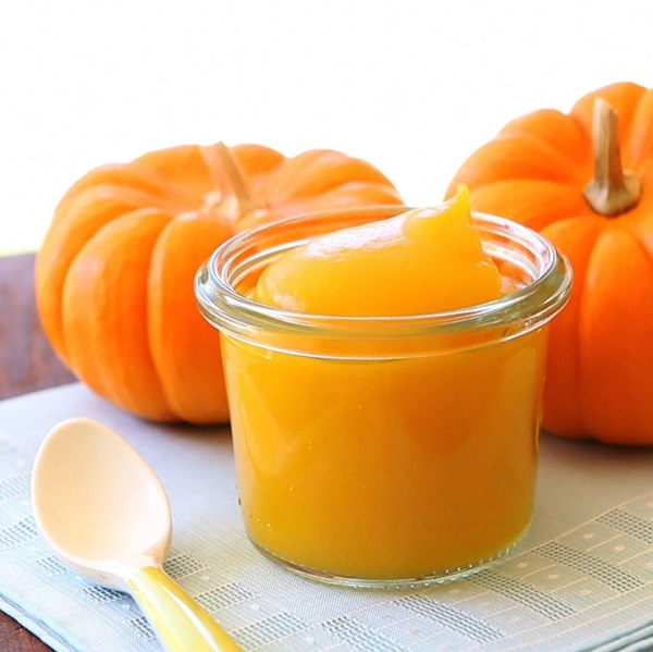 Purée de citrouille comme garniture et pour l'hiver: les recettes sont rapides et savoureuses pour les bébés, les enfants sans sucre purée de pommes de terre Léchez les lèvres de la citrouille