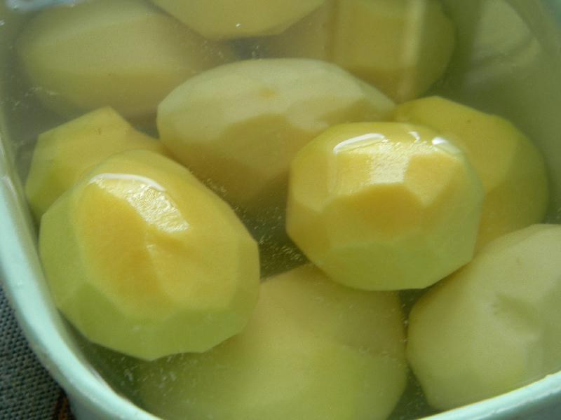 pomme de terre polie