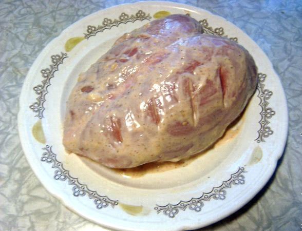 poitrine en mayonnaise