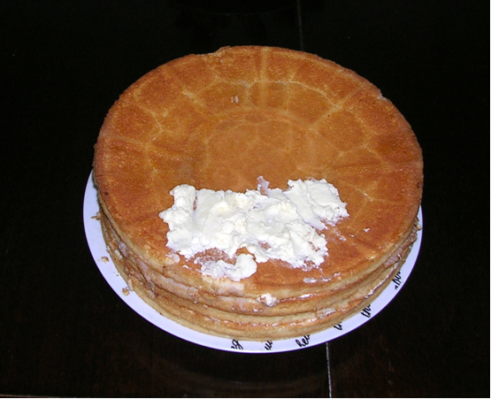gâteaux à la crème sure