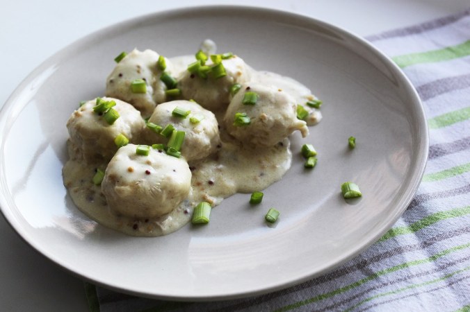 boulettes de viande avec sauce