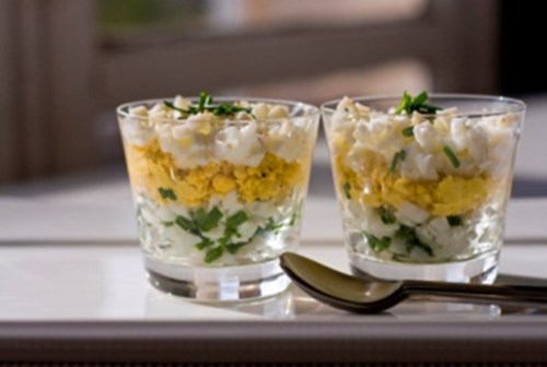 Salade de mimosa dans le style de Dukan