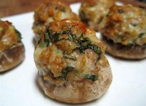 Champignons farcis 