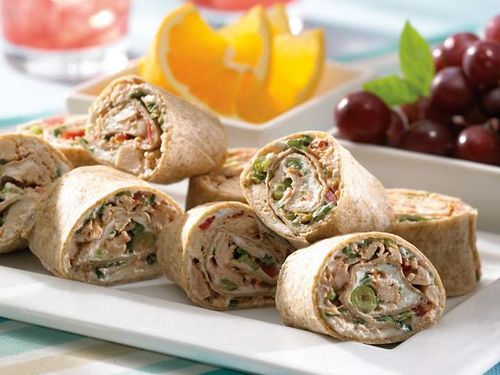 Collation délicieuse et rapide - Rouleaux de lavash au poisson