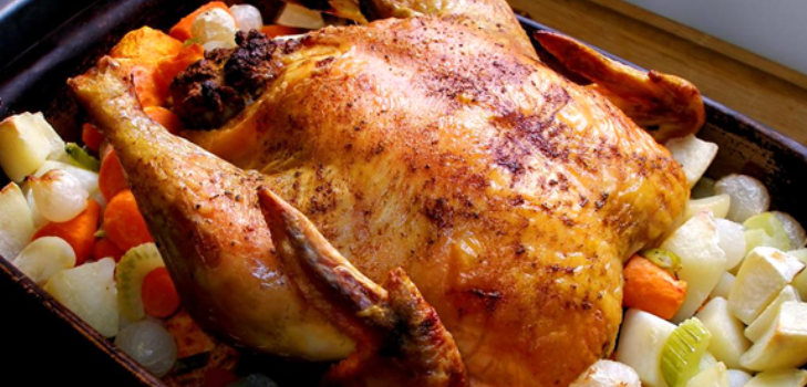poulet au four