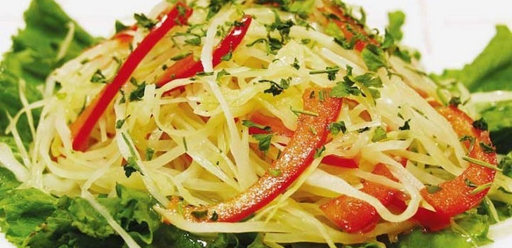 Salade de chou pour l'hiver