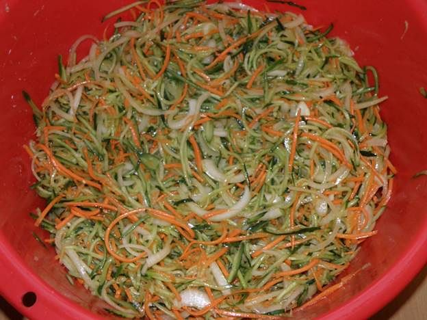Salade de concombre pour l'hiver