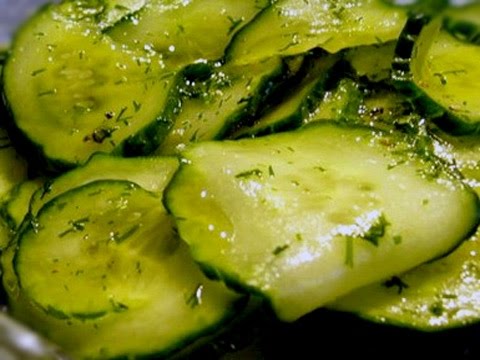 Salade de concombre pour l'hiver