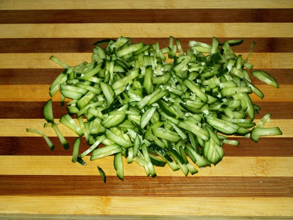 Salade d'estomacs de poulet