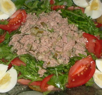 Salade à la roquette: recettes originales