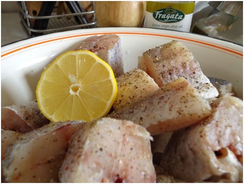 poisson haché