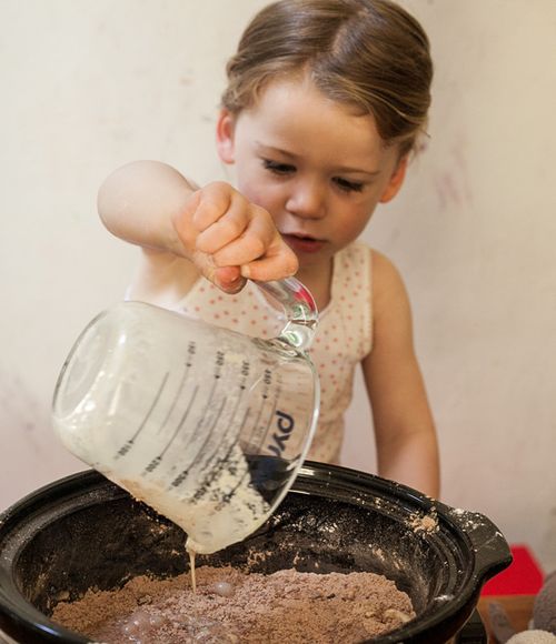 Cupcake au chocolat en multivarquet - recette rapide avec photo