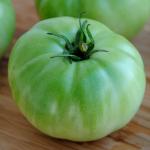 Tomates vertes salées