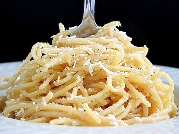 Spaghetti au fromage