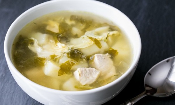 Soupe verte d'oseille