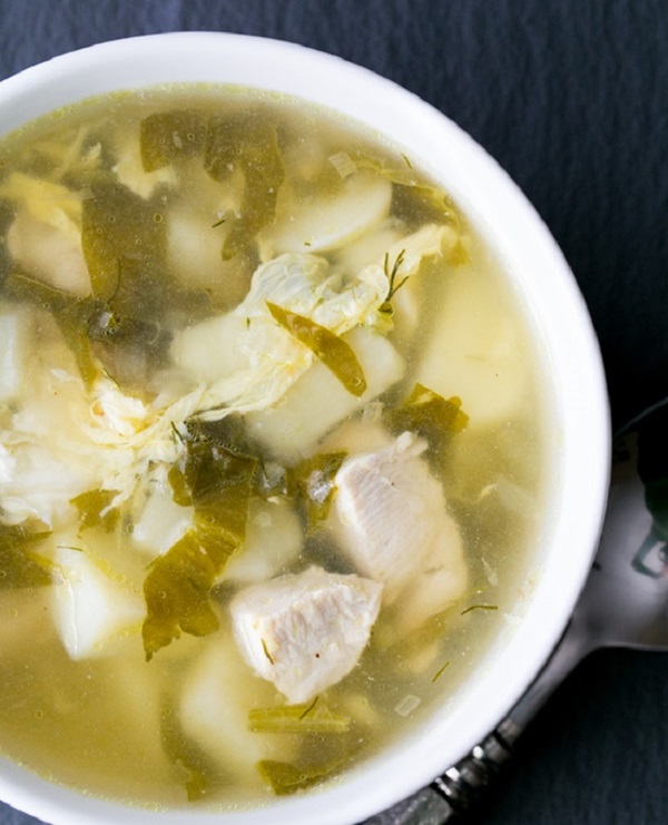 Soupe verte d'oseille