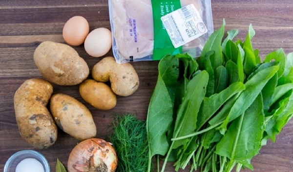 Soupe verte d'oseille