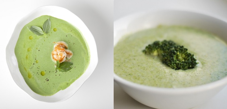 Soupe à la crème au brocoli