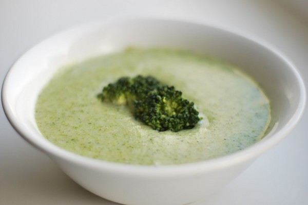 Soupe à la crème au brocoli