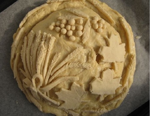 Un pain de mariage avec vos propres mains, une recette et une photo