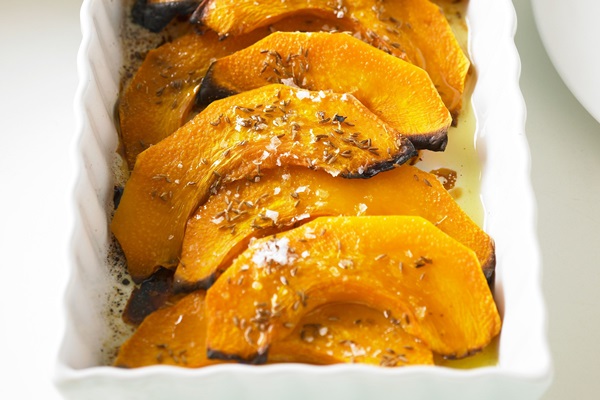 Citrouille au four