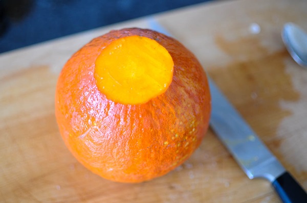Citrouille au four