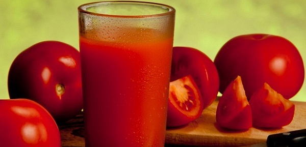 Jus de tomate pour l'hiver