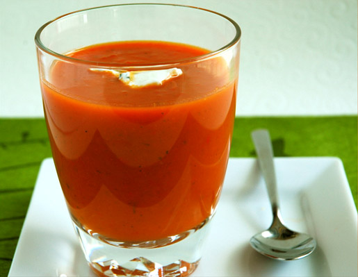 Jus de tomate pour l'hiver